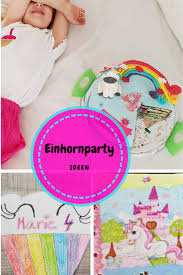 Einhorngeburtstag Einhorn Geburtstag Kinder Geburtstag Spiele Einhorn Party