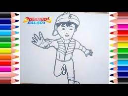Siap untuk berlari dan melompat ke dalam aktivitas mewarnai diyakini bisa mengoptimalkan dan kecerdasan anak. Cara Menggambar Dan Mewarnai Boboiboy Galaxy Youtube