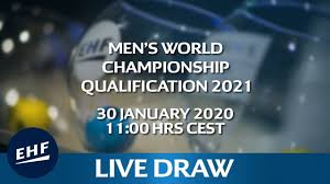 Championnats du monde de handball masculin 2021. Draw Men S World Championship Qualification 2021 Youtube