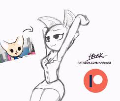 Harkart Fenneko Gif Wip 01 Support Me On It's a laughing fenneko gif, need i say more? harkart fenneko gif wip 01 support
