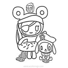 Tokidoki coloring pages tokidoki coloring pages az coloring pages. Tokidoki Coloring Pages Donutella And Donutino Xcolorings Com