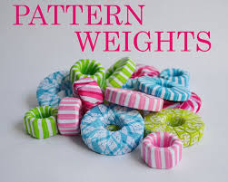 Go here to see my finished weights!*. Fun Pattern Weights We Can Always Use Pattern Weights Pattern Weights Sewing Crafts Crafts