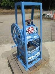 ヤフオク h 415 氷削機 特大 かき氷機 業務用 白鶴印 愛 かき氷機 白鶴 かき氷