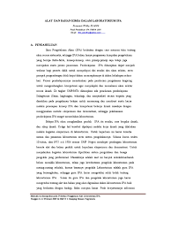 Laporan praktikum pengenalan alat laboratorium. Pengenalan Alat Laboratorium Kimia