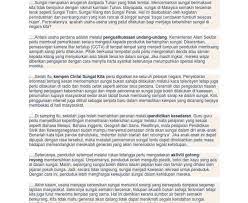 Cara memelihara dan memulihara sungai. Cara Memelihara Dan Memulihara Sungai Malaygosa