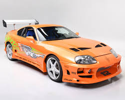 Unique toyota supra mk4 posters designed and sold by artists. Fast And Furious Paul Walker S Toyota Supra Is For Sale Byri
