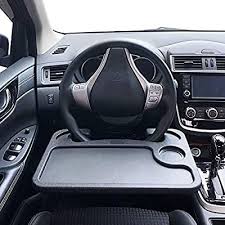 Amazon Com Mini Factory Car Steering Wheel Tray Desk Eating Table For Food Drink Notebook Laptop Black In 2020 Steering Wheel Cool Car Accessories Car Accessories