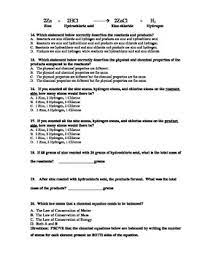Here are the answer keys for your exams. Chemical Reactions Test And Practice Test With Answer Key By Paige Lam