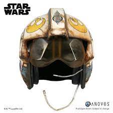 Anovos Star Wars Tfa Rey Salvaged X Wing Pilot Helmet Helmet Helmet Accessories Star Wars