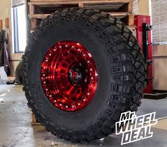 Fuel Black And Blue Rims Mrwheeldeal On Instagram 17x9 Fuel Zephyr 15mm Red Wheels With 37x12 50r17lt Mickey Thompson Baja Mtz P3 Tires 3179 Shipped M Wheel Fuel Rims Vw Amarok