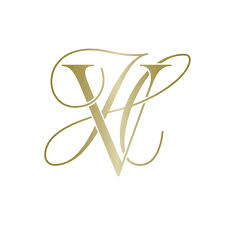 Premade Logo Design Logo Branding Business Logo Design Hv Vh In 2020 Wedding Logo Monogram Business Logo Design Premade Logo Design