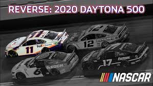 Daytona international, daytona beach, fla will. Reverse How Denny Hamlin Lost The Lead To Win The 2020 Daytona 500 Nascar Gas Go Motorsport Tv