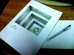 Minion 3d Drawing By Boynguyenart On Deviantart 3d Drawings Unique Drawings 3d Drawing Tutorial