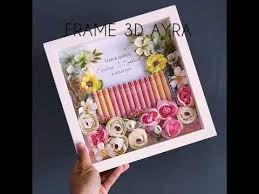 Diy hantaran kahwin / tunang bajet yang jimatkan kos #hantarankahwin #diyhantaranmudah. Frame Maskahwin 3d Ayra Youtube