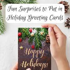 Check spelling or type a new query. Unique Things To Put In Christmas And Holiday Cards Holidappy