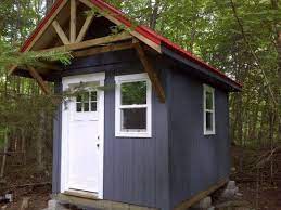 Plans can be located quickly in this list by using the find option in your browser to find key words. 8 X 12 Cabin In The Woods Cabins In The Woods Bunkie Ideas Outdoor Structures