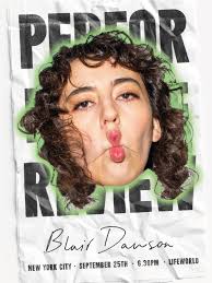 A new show by Harriet Richardson & Blair Dawson about performing in  everyday life. Featuring performances from Ivy Wolk, Alex Forrest, Lilly  Sparks, and Lou Wall, Performance Review is an interactive exploration