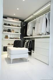Black And White Bedroom With Led Lights Adalmina S Secret Divaaniblogit Closet Decor Dressing Room Closet Wardrobe Room