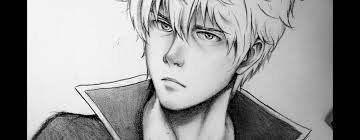 See more ideas about anime drawings, anime sketch, anime art. How To Draw Realistic Anime Character Sakata Gintoki Beginner Tutorials Paintingsuppliesstore Com