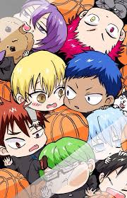 Iphone Wallpaper Kuroko No Basuke Chibi Animasi Binatang