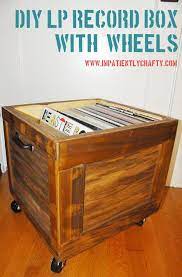 Record Impatiently Crafty Record Storage Record Storage Box Lp Record Storage Box