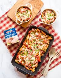Learn how to cook great corned beef with pasta. Easy Corned Beef Pasta Bake Recipe Fuss Free Flavours