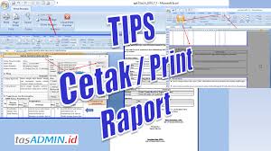 Maybe you would like to learn more about one of these? 7 Tips Cetak Print Raport Excel Tidak Terpotong Dan Rapi Tasadmin