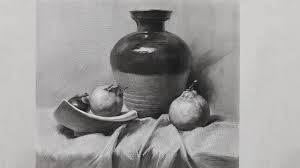 Based on mike's experience of over 30 years as a professional graphite pencil specialist. Learn To Draw Still Life In Charcoal Pencil Fine Art Academy Paintingtube