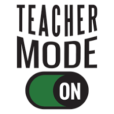 Download Teacher Mode On Lettering Design Transparent Png Svg Vector File