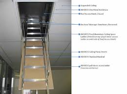 This lightweight but durable aluminum attic ladder comes with the ez hang strap, ladder, roofing nails, plywood shims, an insulated door, feet for your ladder, and instructions. Commercial