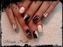 Nail art herbst verwendete produkte: 100 Schwarze Nageldesign Bilder Ideen 2021