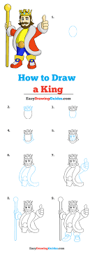 The images above represents how your finished at the bottom you can read some interesting facts about the king cobra. How To Draw A King Really Easy Drawing Tutorial