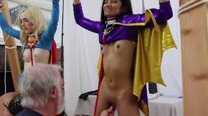 Viva AthenaCandy White “Supergirl-Batgirl” 3some Doggystyle Blowjobs  Deepthroat Facial Oral Toys