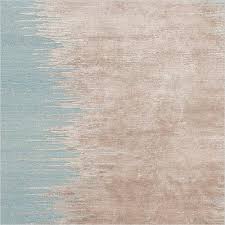 Finely hand knotted, low wool pile on cotton foundation. Noam Area Rug Aqua Scan Design Modern And Contemporary Furniture Store