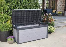 You can also spray paint them with a paint that is safe for plastic. 13 Best Outdoor Storage Containers 2021 Heavy Com