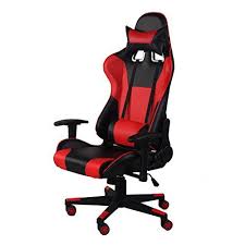 Detectoy Ergonomic Revolving Leather Executive Computer Chair Adjustable Home Office Racing Chair With Comfortable Armrest Sport Chair Racing Chair Chair