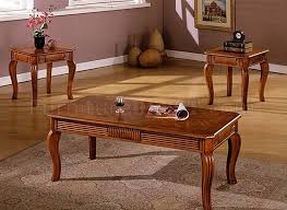 Wonderful larger ranch oak lamp or end table with natural oak finish by a. Cm4400 Maywood Coffee Table 2 End Tables 3pc Set In Oak
