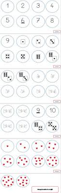 Memory Des Nombres De 1 A 10 Gs Chiffre Et Nombre Nombre Enseignement Maternelle