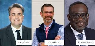 Here's to wishing Johnny Edwards the best in his candidacy for school  superintendent of the Portage Public Schools.