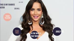 From wikipedia, the free encyclopedia. This Is My Favorite Actor Carmen Villalobos By Maria Rozo