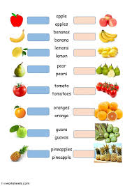 We did not find results for: Fruit Plurals Worksheet