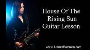La versione originale di the house of the rising sun del gruppo the animals è eseguita in tonalità lam. House Of The Rising Sun Chord Chart Lauren Bateman