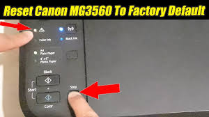 Check spelling or type a new query. How To Reset Canon Mg3560 Printer Back To Factory Default Clear Wifi Setting Youtube