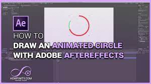Once you've got used to working with keyframes you shouldn't need too many creative workarounds, and enhancing your animations is a good way to learn about expressions too. How To Draw An Animated Circle With Adobe After Effects Youtube