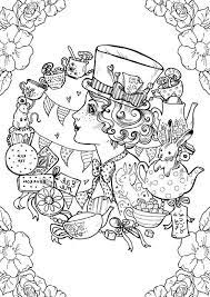 Trippy disney coloring alice in stoner trippy coloring pages coloring pages coloring sheets for kids colouring in colouring book happy color colour by numbers i trust coloring pages. Alice In Wonderland Coloring Pages 101 Coloring