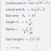 Calculate the radius of cone with the volume of cone of 1000 mm 3 and height of cone of 500 mm. 1