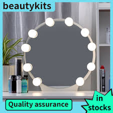 Built this 3ft x 4ft beauty mirror for my wife's home hair salon. Vanity Lights For Mirror Diy Hollywood Lighted Makeup Vanity Mirror With Dimmable Lights Stick On Led Mirror Light Kit Shopee Philippines