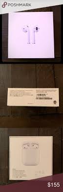 Apple Airpods 2 With Wireless Charging Case Apple Airpods 2 Wireless Charging Case Open Box Never Used Comes With Ligh Apple Airpods 2 Apple Accessories Case