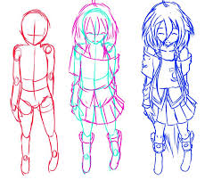 How To Draw Anime How To Draw Manga Anime Example Character Ia By Nemrac01 Manga Drawing Drawings Anime Drawings