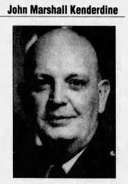 Gen John Marshall Kenderdine (1912-2000)